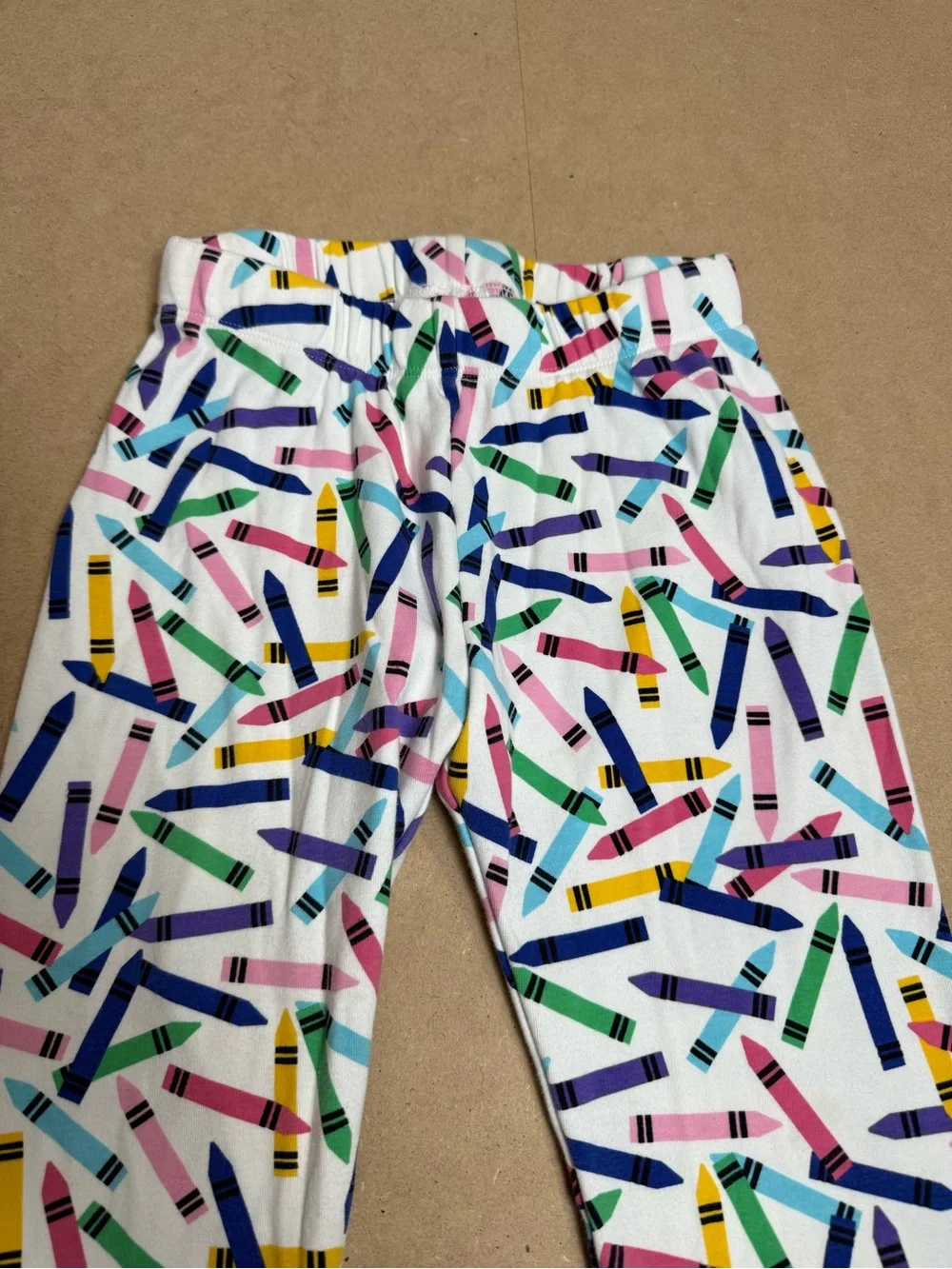 Gymboree Girls Size 10 Back to School Owl Shirt Crayon Leggings Outfit Set
